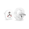 Перехідник мережевий Tech-Protect Universal Travel Adapter White (5906302380459)