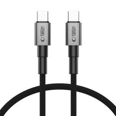 Кабель Tech-Protect Ultraboost DNA USB-C to USB-C 60W 0.25 m Iron Grey (5906302380756)