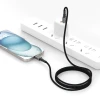 Кабель Tech-Protect Ultraboost DNA USB-C to USB-C 60W 0.5 m Iron Grey (5906302380763)