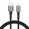 Кабель Tech-Protect Ultraboost DNA USB-A to Lightning 15W 1 m Iron Grey (5906302380855)