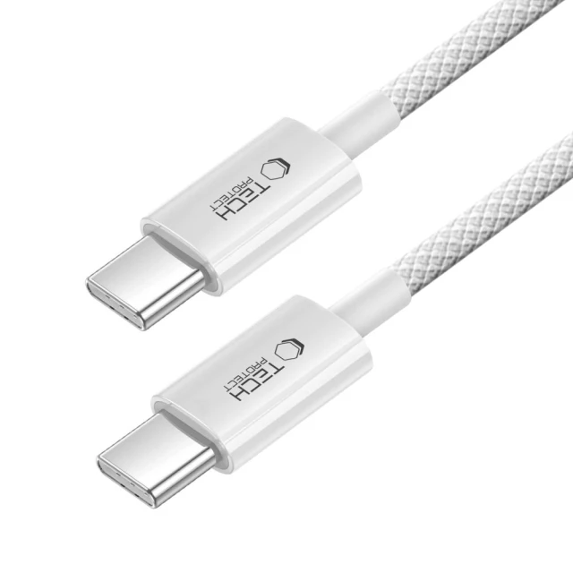 Кабель Tech-Protect Ultraboost Lite USB-C to USB-C 60W 1 m Cool Grey (5906302380909)