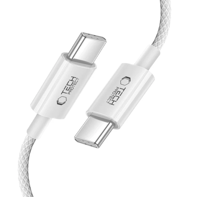 Кабель Tech-Protect Ultraboost Lite USB-C to USB-C 60W 2 m Cool Grey (5906302380916)