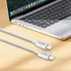 Кабель Tech-Protect Ultraboost Lite USB-C to USB-C 60W 2 m Cool Grey (5906302380916)