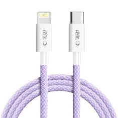 Кабель Tech-Protect Ultraboost Lite USB-C to Lightning 27W 2 m Mauve (5906302380961)