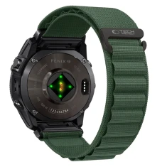 Ремінець Tech-Protect Nylon Pro для Garmin Fenix 9 Pro | 9 | 8 Pro | 8 | 7X | 6X Pro | 6X | 5X Plus | 5X (47 mm) Military Green (5906302388042)