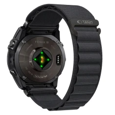 Ремінець Tech-Protect Nylon Pro для Garmin Fenix 9 Pro | 9 | 8 Pro | 8 | 7X | 6X Pro | 6X | 5X Plus | 5X (51 mm) Black (5906302388073)