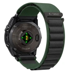 Ремінець Tech-Protect Nylon Pro для Garmin Fenix 9 Pro | 9 | 8 Pro | 8 | 7X | 6X Pro | 6X | 5X Plus | 5X (51 mm) Green (5906302388103)