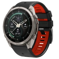 Ремінець Tech-Protect Iconband Pro для Garmin Fenix 9 Pro | 9 | 8 Pro | 8 | 7X | 6X Pro | 6X | 5X Plus | 5X (51 mm) Black Red (5906302388189)