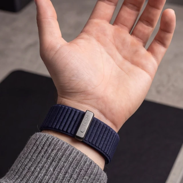 Ремінець Tech-Protect Nylonloop для Garmin Fenix 9 Pro | 9 | 8 Pro | 8 | 7X | 6X Pro | 6X | 5X Plus | 5X 51 mm Navy (5906302388318)