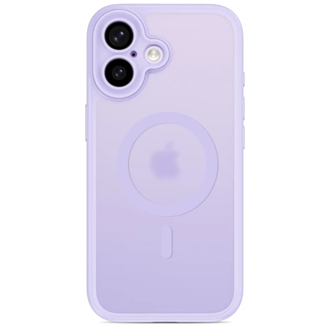 Чехол Tech-Protect MagPeak для iPhone 17 Matte Lavender (5906302388363)