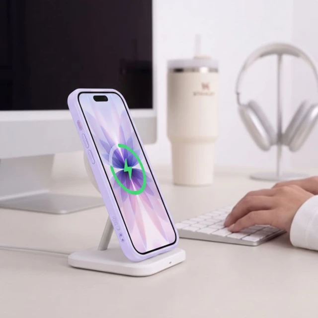 Чехол Tech-Protect MagPeak для iPhone 17 Matte Lavender (5906302388363)