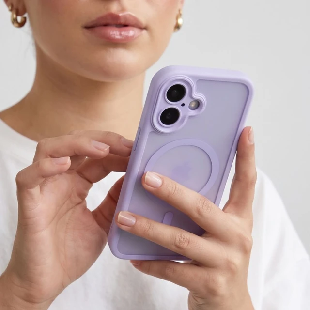 Чехол Tech-Protect MagPeak для iPhone 17 Matte Lavender (5906302388363)