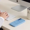 Чохол Tech-Protect MagPeak CC для iPhone 17 Matte Mist Blue (5906302388387)