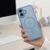 Чохол Tech-Protect MagPeak CC для iPhone 17 Matte Mist Blue (5906302388387)