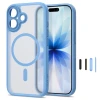 Чохол Tech-Protect MagPeak CC для iPhone 17 Matte Mist Blue (5906302388387)