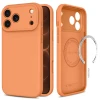 Чохол Tech-Protect Silicone MagSafe для Apple iPhone 17 Pro Max | 18 Pro Max Cosmic Orange (5906302389780)