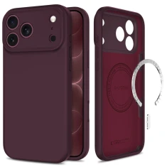 Чохол Tech-Protect Silicone MagSafe для Apple iPhone 17 Pro | 18 Pro Burgundy (5906302389810)
