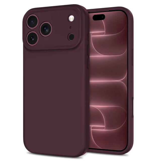 Чохол Tech-Protect Silicone MagSafe для Apple iPhone 17 Pro | 18 Pro Burgundy (5906302389810)