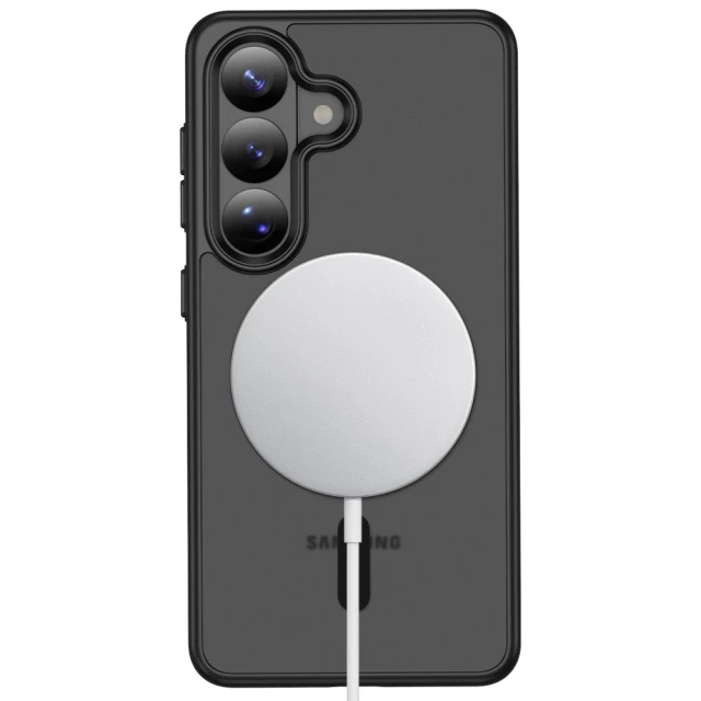 Чохол Tech-Protect MagMat для Samsung Galaxy S26 Matte Black with MagSafe (5906302390076)