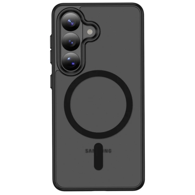 Чохол Tech-Protect MagMat для Samsung Galaxy S26 Plus Matte Black with MagSafe (5906302390083)
