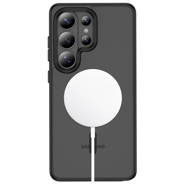 Чохол Tech-Protect MagMat для Samsung Galaxy S26 Ultra Matte Black with MagSafe (5906302390090)