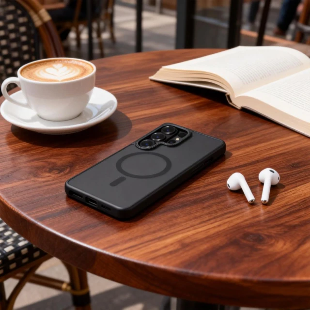 Чохол Tech-Protect MagCam для Samsung Galaxy S26 Ultra Matte Black with MagSafe (5906302390151)