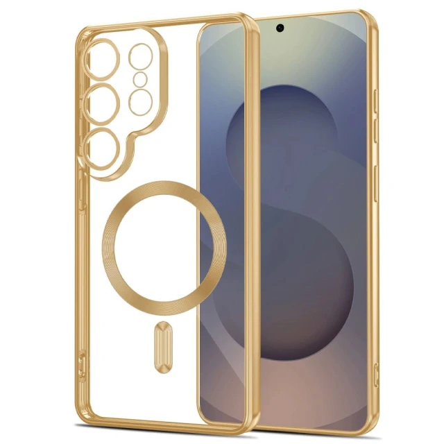 Чохол Tech-Protect MagFlex для Samsung Galaxy S26 Ultra Shiny Gold with MagSafe (5906302390212)