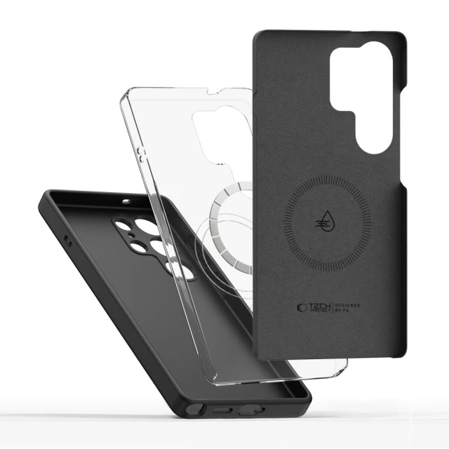 Чохол Tech-Protect Silicone для Samsung Galaxy S26 Ultra Black with MagSafe (5906302390267)