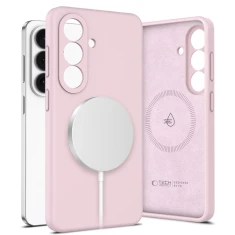 Чохол Tech-Protect Silicone для Samsung Galaxy S26 Plus Pink Pearl with MagSafe (5906302390281)