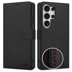 Чохол Tech-Protect Wallet для Samsung Galaxy S26 Ultra Black/Red (5906302390410)