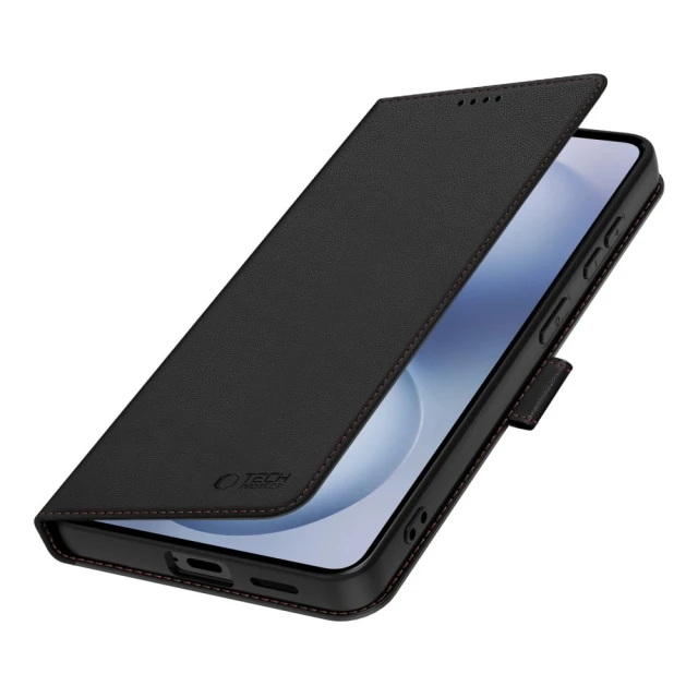 Чохол Tech-Protect Wallet для Samsung Galaxy S26 Ultra Black/Red (5906302390410)