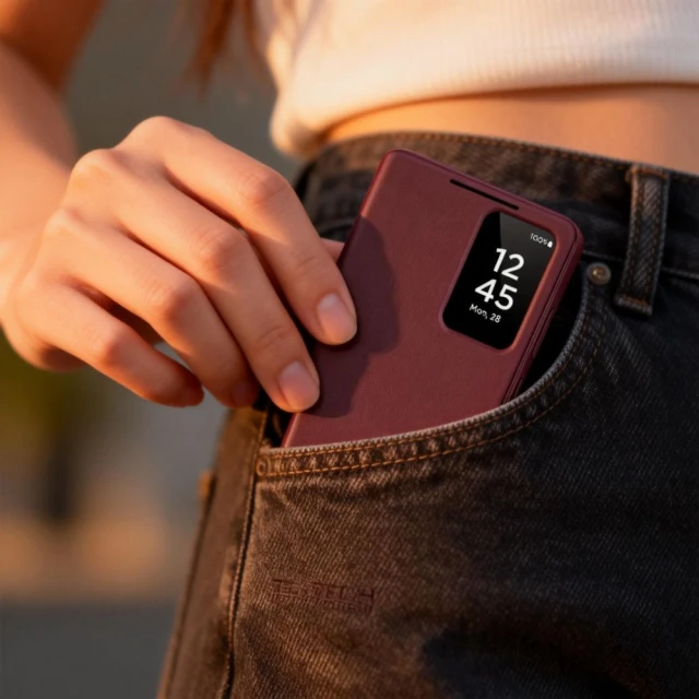 Чохол Tech-Protect Smart Wallet для Samsung Galaxy S26 Mulberry (5906302390489)