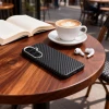 Чохол Tech-Protect Ion Carbon для Samsung Galaxy S26 Black/Silver with MagSafe (5906302390519)