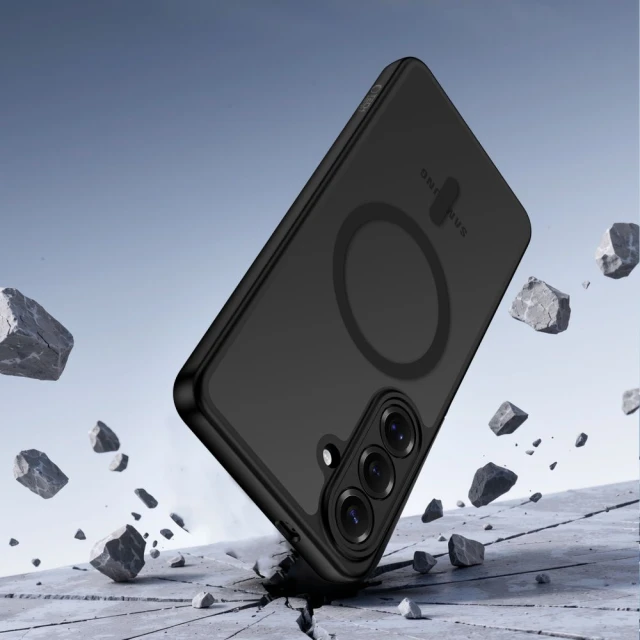 Чохол Tech-Protect Basicmag для Samsung Galaxy S26 Matte Black with MagSafe (5906302390601)