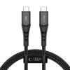 Кабель Tech-Protect UB11T Ultraboost Type-C PD 100W / QC3.0 100cm Black (5906302390717)