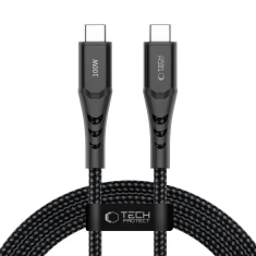 Кабель Tech-Protect UB11T Ultraboost Type-C PD 100W / QC3.0 200cm Black (5906302390724)