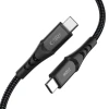 Кабель Tech-Protect UB11T Ultraboost Type-C PD 100W / QC3.0 200cm Black (5906302390724)