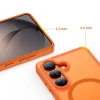 Чохол Tech-Protect MagMat для Samsung Galaxy S26 Matte Orange with MagSafe (5906302390748)
