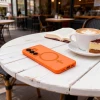 Чохол Tech-Protect MagMat для Samsung Galaxy S26 Matte Orange with MagSafe (5906302390748)