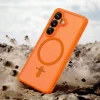 Чохол Tech-Protect MagMat для Samsung Galaxy S26 Matte Orange with MagSafe (5906302390748)