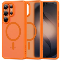 Чохол Tech-Protect MagMat для Samsung Galaxy S26 Ultra Matte Orange with MagSafe (5906302390762)