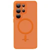Чохол Tech-Protect MagMat для Samsung Galaxy S26 Ultra Matte Orange with MagSafe (5906302390762)