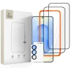 Захисне скло Tech-Protect Easy Set+ для Samsung Galaxy S26 Black (3 pack) (5906302390779)