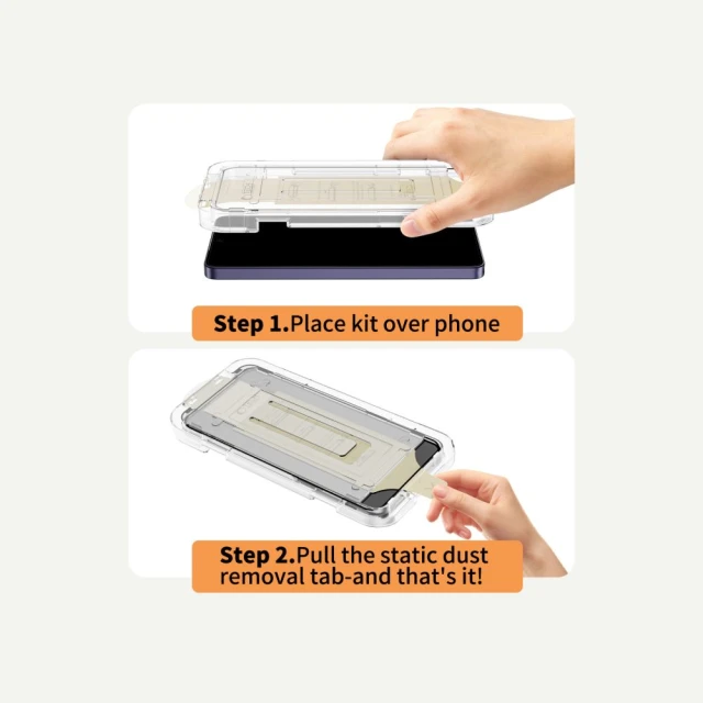 Захисне скло Tech-Protect Quick Set AR+ для Samsung Galaxy S26 Plus Black (5906302390854)