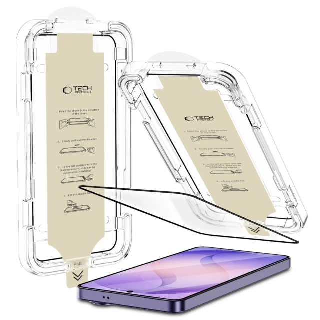 Захисне скло Tech-Protect Quick Set AR+ для Samsung Galaxy S26 Ultra Black (5906302390861)