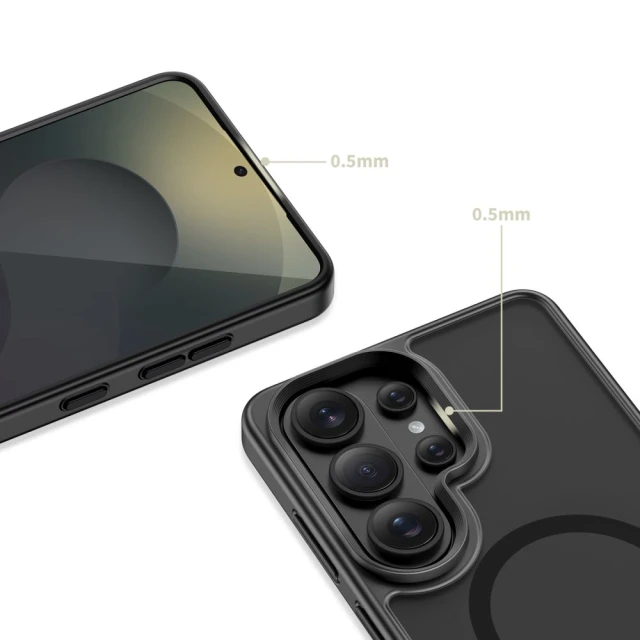 Чохол Tech-Protect MagRack для Samsung Galaxy S26 Ultra Matte Black with MagSafe (5906302390908)