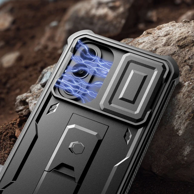 Чохол Tech-Protect Kevlar Cam+ для Samsung Galaxy A36 / A37 5G Black (2 pack) (5906302390922)