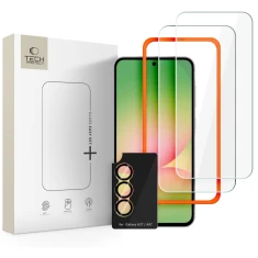 Захисне скло Tech-Protect Easy Set+ для Samsung Galaxy A57 5G Clear (3 pack) (5906302390946)