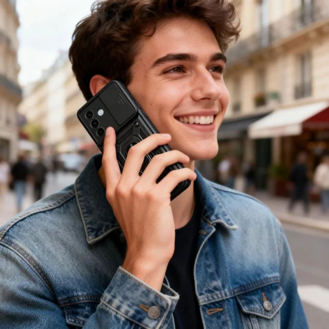 Чехол Tech-Protect Camshield Pro для Samsung Galaxy A57 5G Black (5906302390960)