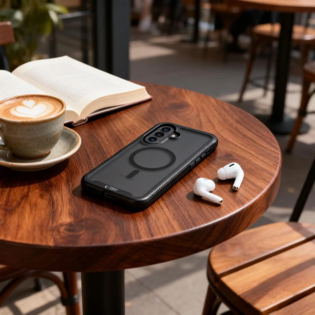 Чохол Tech-Protect Defense для Samsung Galaxy A57 5G Matte Black with MagSafe (5906302390977)